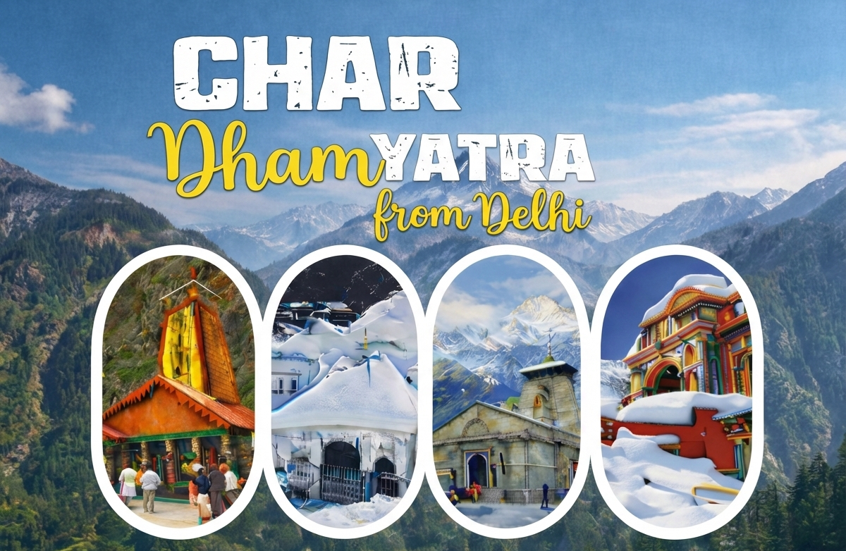 Char Dham Yatra from Delhi